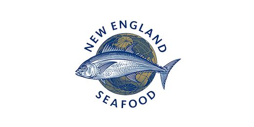 Logo de fruits de mer de la Nouvelle-Angleterre